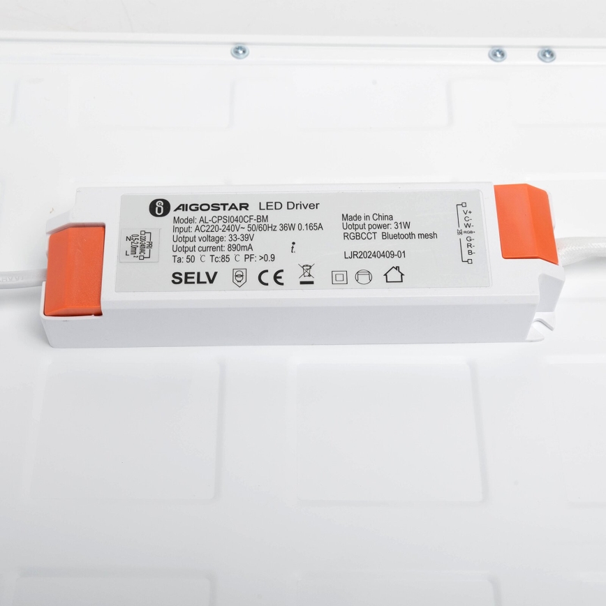 Aigostar - LED RGBW Hämardatav süvistatav paneel MESH LED/36W/230V 2700-6500K 120x30 cm
