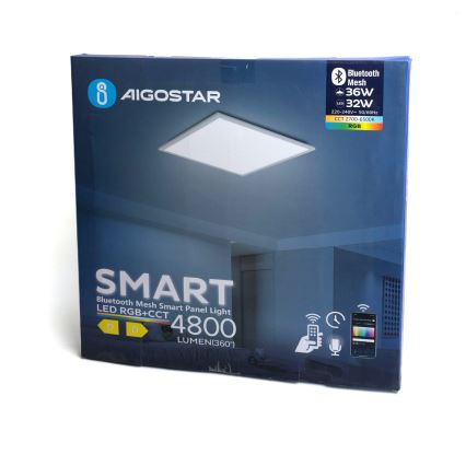 Aigostar - LED RGBW Hämardatav süvistatav paneel MESH LED/36W/230V 60x60 cm