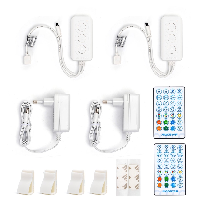 Aigostar - LED RGBW Hämardatav valgusriba LED/18W/12V 2x5 m Wi-Fi