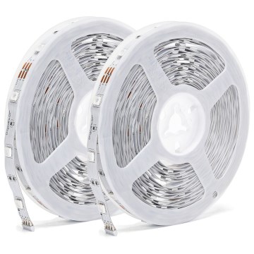 Aigostar - LED RGBW Hämardatav valgusriba LED/48W/12V 2x7,5 m Wi-Fi