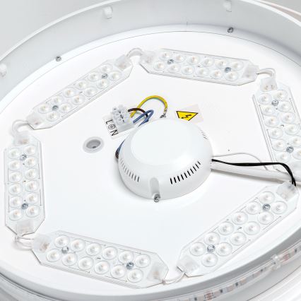 Aigostar - LED RGBW Hämardatav valgusti vannituppa LED/39W/230V 50 cm Wi-Fi IP44