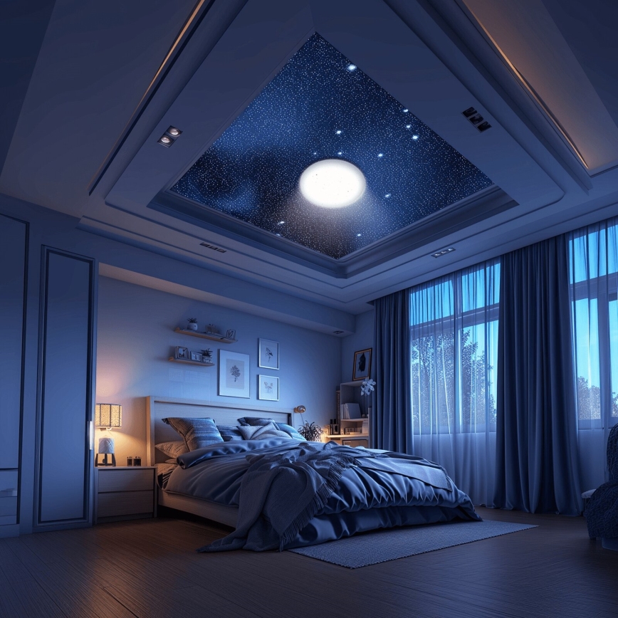 Aigostar - LED RGBW Hämardatav laevalgusti vannituppa MESH Nutikas LED/12W/230V IP44 + kaugjuhtimispult