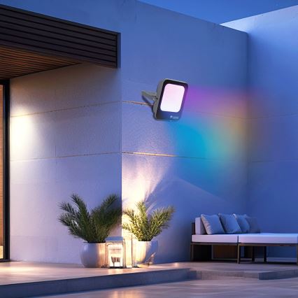 Aigostar - LED RGBW Hämardatav prožektor MESH Nutikas LED/30W/230V 6500K IP65 + kaugjuhtimispult