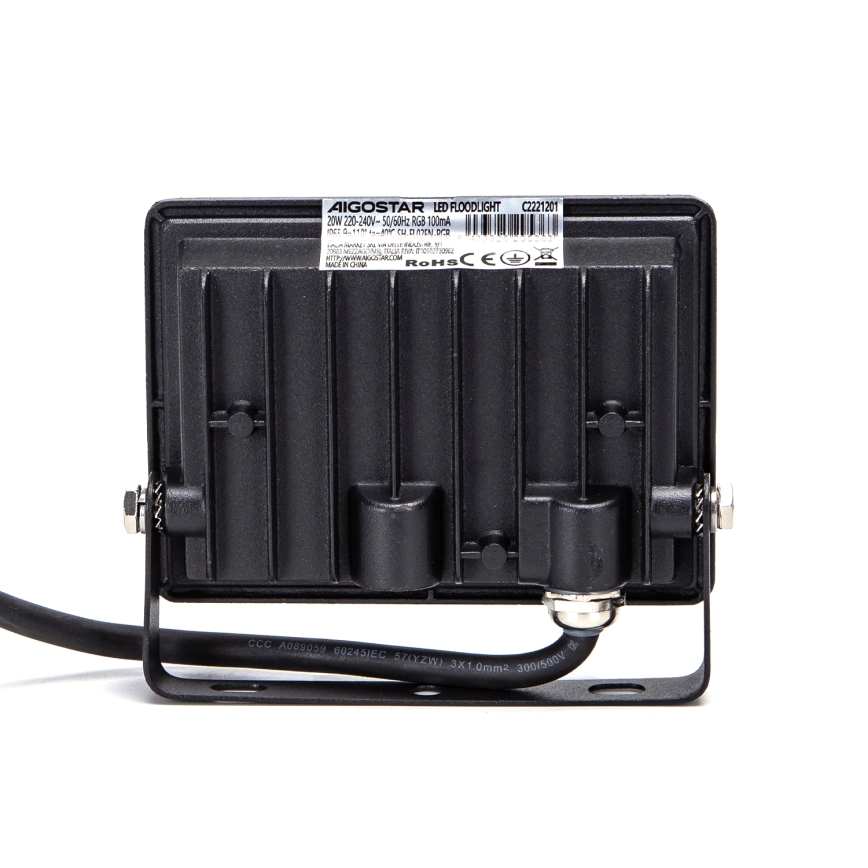 Aigostar - LED RGBW hämardatav reflektor LED/20W/230V IP65 + kaugjuhtimispult