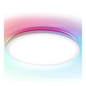 Aigostar - LED RGBW reguleeritav laevalgusti MESH LED/36W/230V 3000-6500K valge + kaugjuhtimispult