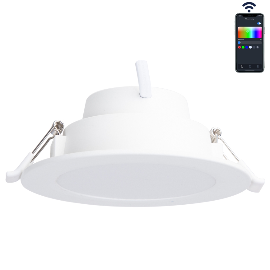 Aigostar - LED RGBW Hämardatav süvistatav valgusti vannituppa MESH Nutikas LED/9W/230V 2700-6500K IP44