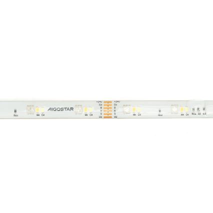 Aigostar - LED RGBW Hämardatav valgusriba 5m MESH Nutikas LED/24W/230V 2700-6500K + kaugjuhtimispult