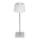 Aigostar - LED RGBW Väli hämardatav laetav laualamp LED/4W/5V 3600mAh valge/matt kroom IP54