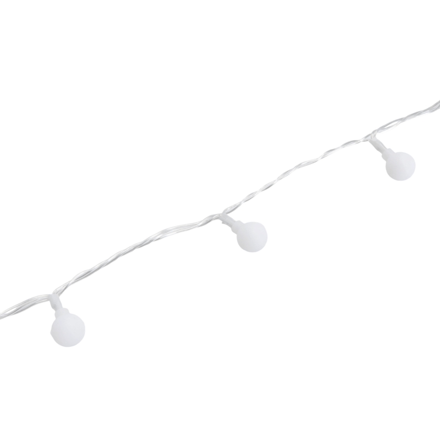 Aigostar - LED väliseks kasutamiseks mõeldud dekoratiivne valguskett, 50×LED, 8 režiimi, 5 m, IP44, mitmevärviline