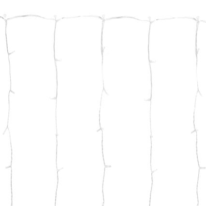 Aigostar - LED RGBY väljas kasutatav jõulukett 300 LED/8 funktsiooni 3x1m IP44 + kaugjuhtimispult