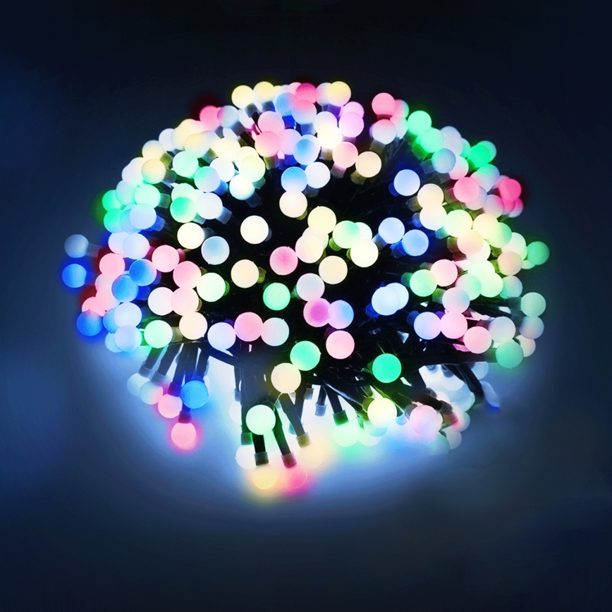 Aigostar - LED välisvalguskett 100×LED, 8 funktsiooni, 10 m, IP44, mitmevärviline