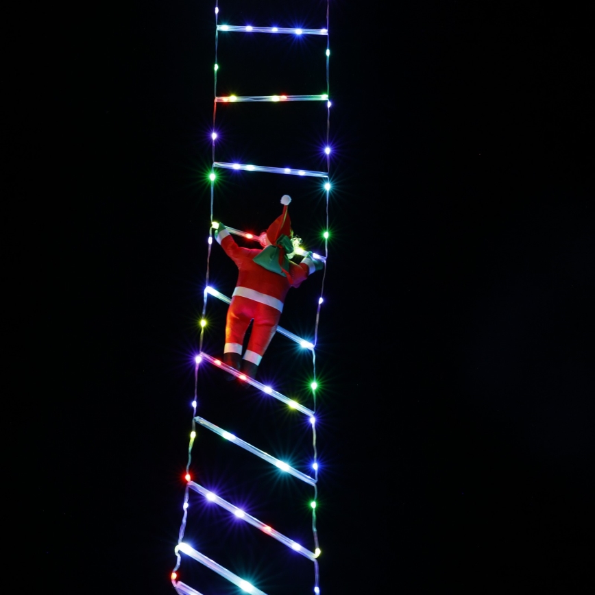 Aigostar - LED välijõulukaunistus 154 LED-iga/8 funktsiooni 1,6 m IP44 mitmevärviline