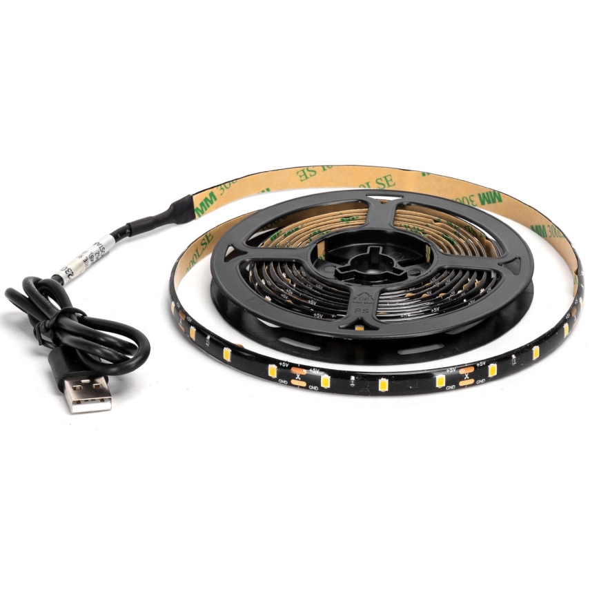 Aigostar - LED Riba 2m LED/4,9W/5V 2700K IP65 must