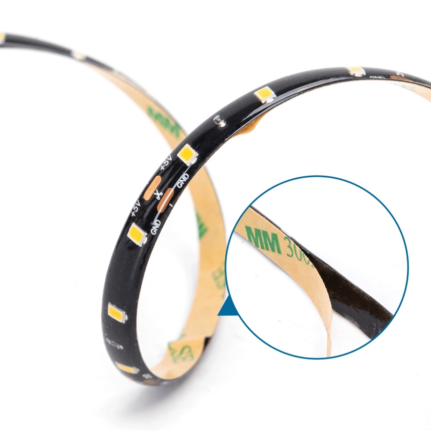 Aigostar - LED Riba 2m LED/4,9W/5V 2700K IP65 must