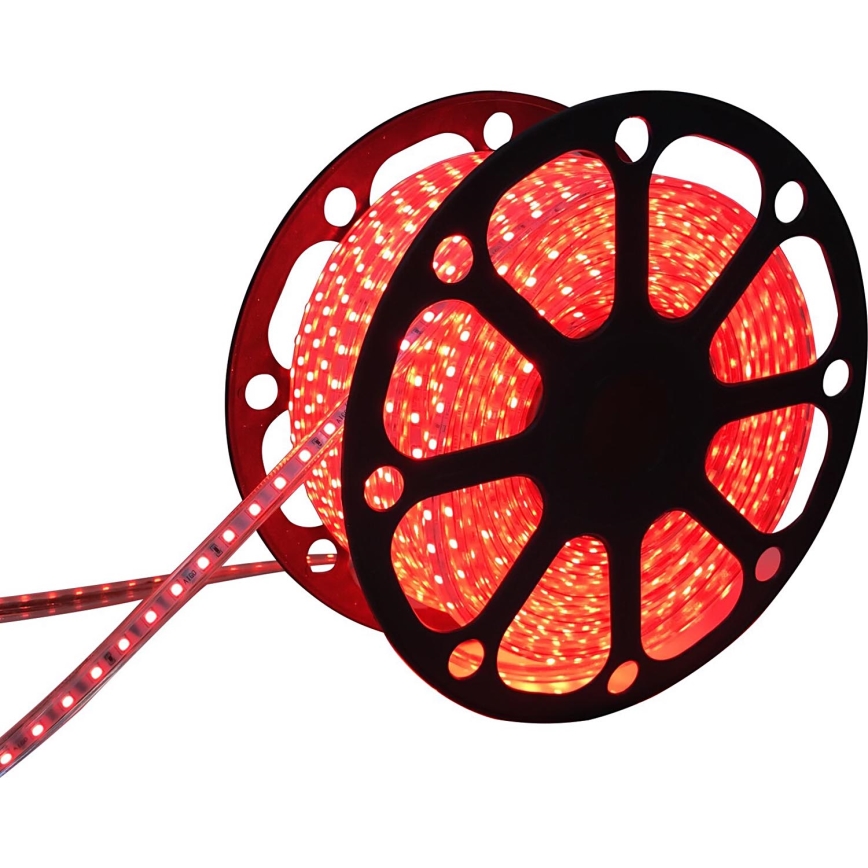 Aigostar - LED Riba 50m LED/300W/230V IP65 punane