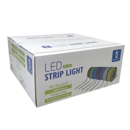 Aigostar - LED Riba 50m LED/300W/230V IP65 punane