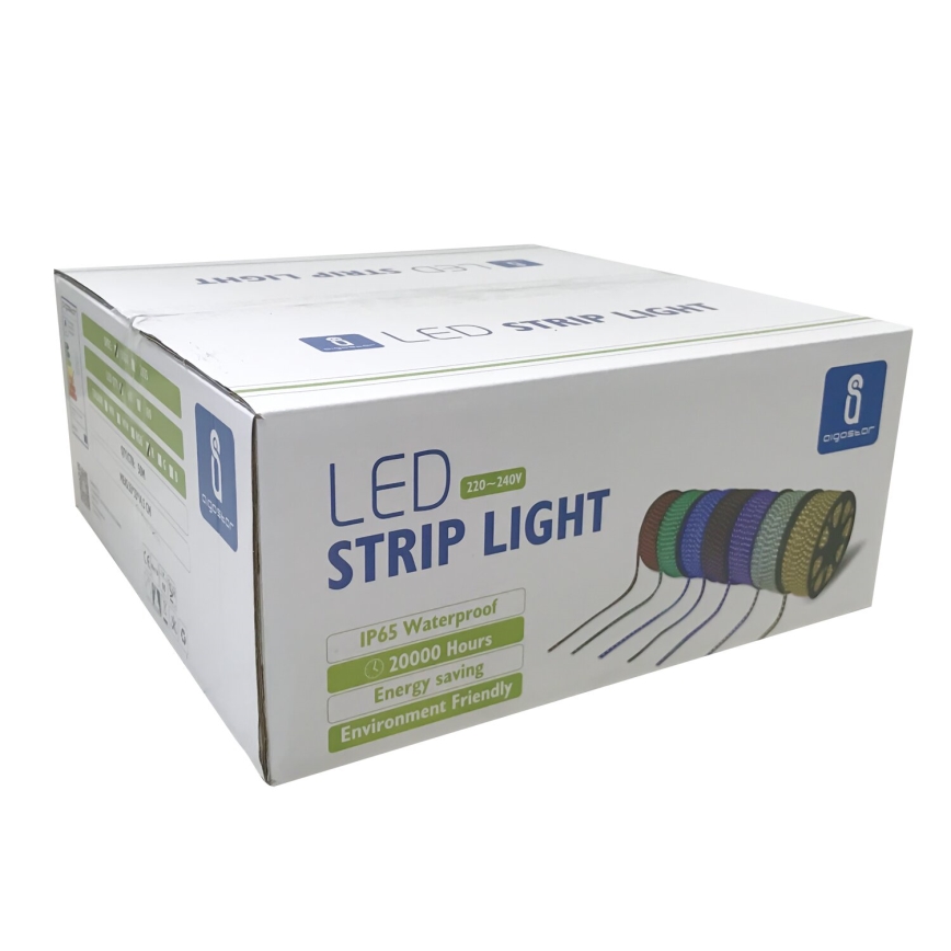 Aigostar - LED Riba 50m LED/300W/230V IP65 punane