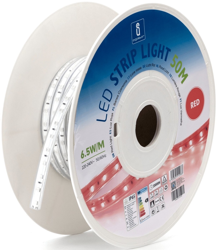 Aigostar - LED Riba LED/325W/230V 50m punane IP65