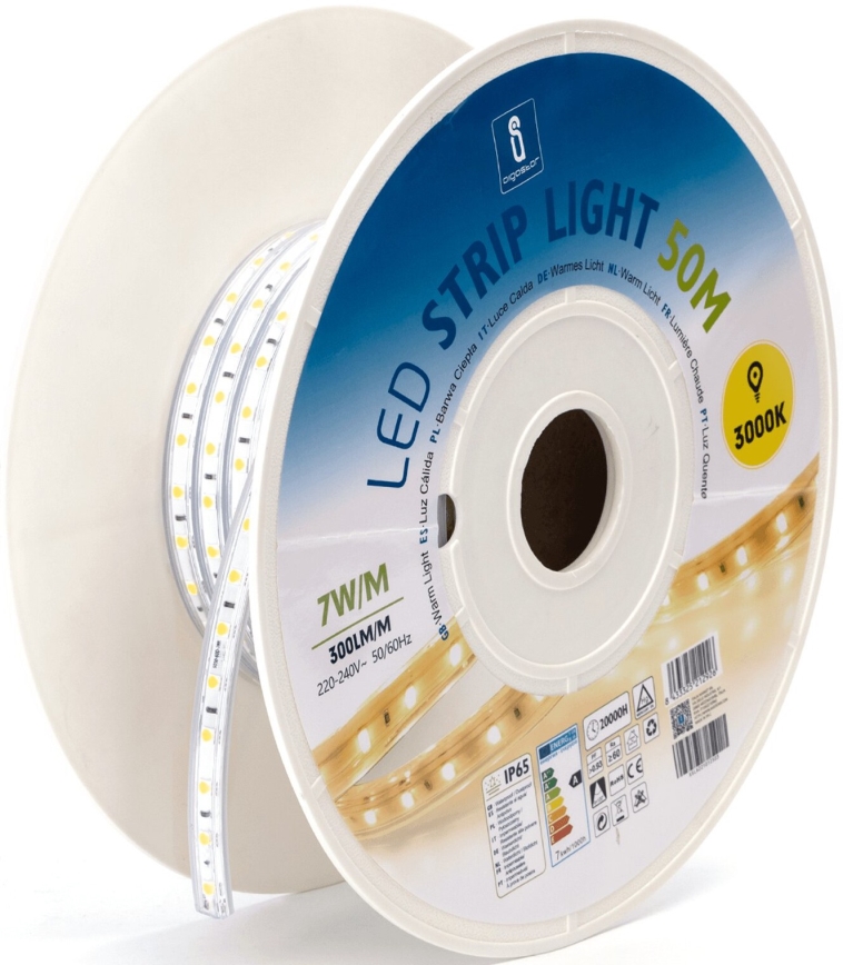 Aigostar - LED Riba LED/350W/230V 50m 3000K IP65
