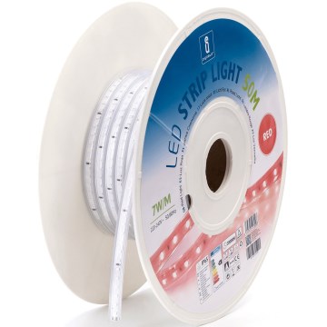 Aigostar - LED Riba LED/350W/230V 50m punane IP65