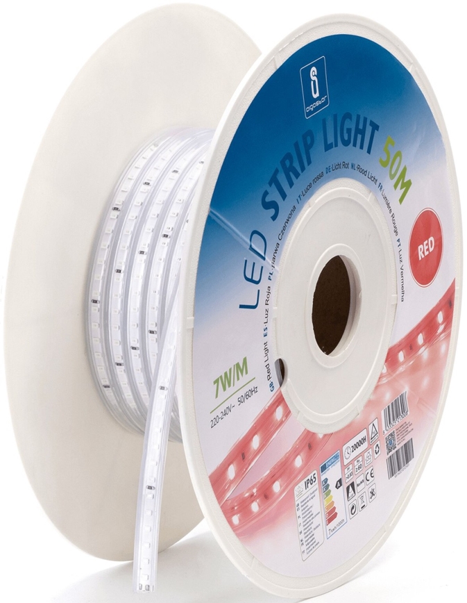 Aigostar - LED Riba LED/350W/230V 50m punane IP65