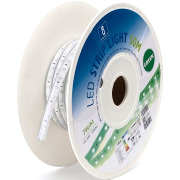 Aigostar - LED Riba LED/350W/230V 50m roheline IP65