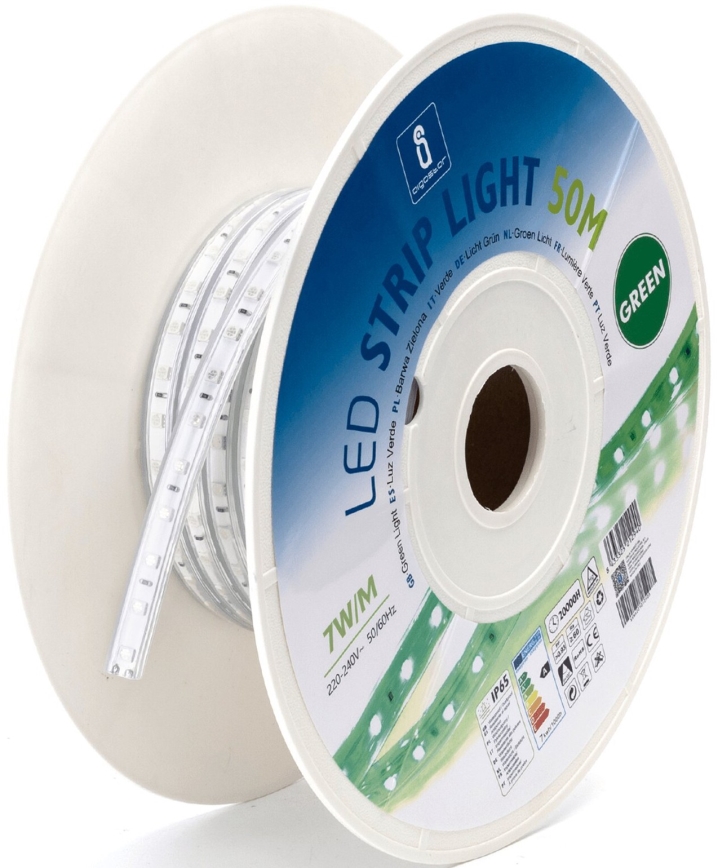 Aigostar - LED Riba LED/350W/230V 50m roheline IP65