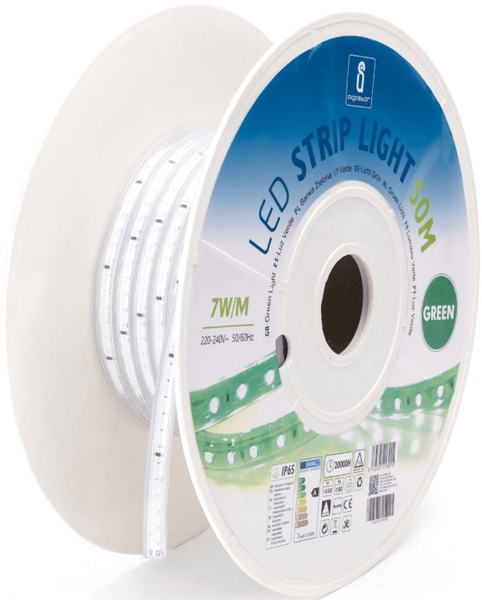 Aigostar - LED Riba LED/350W/230V 50m roheline IP65
