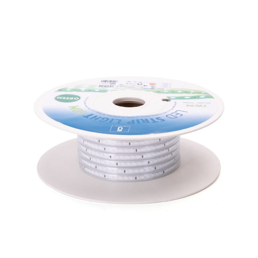 Aigostar - LED Riba LED/350W/230V 50m roheline IP65