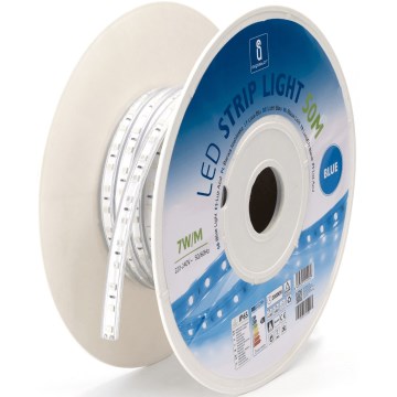 Aigostar - LED Riba LED/350W/230V 50m sinine IP65