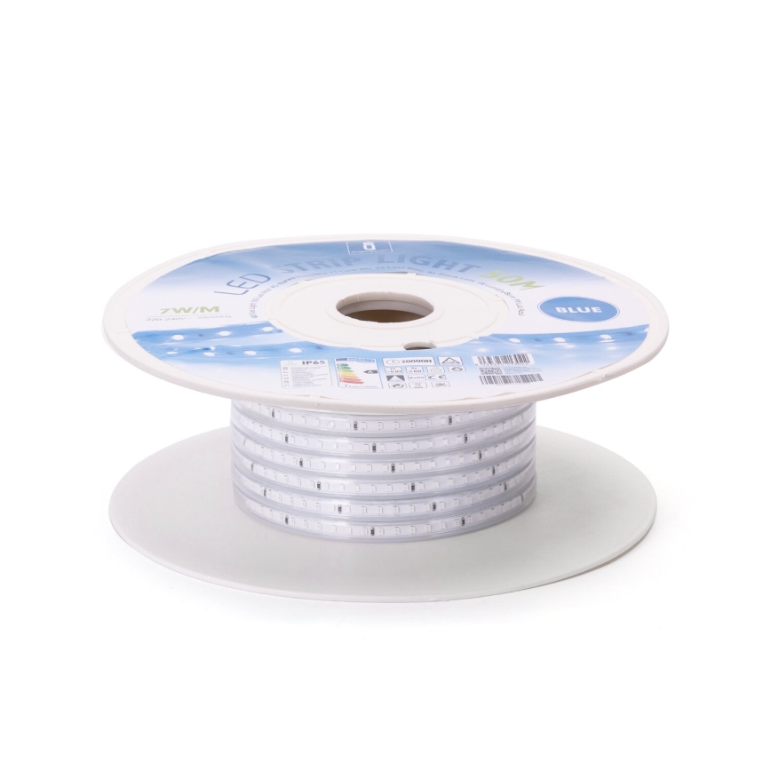 Aigostar - LED Riba LED/350W/230V 50m sinine IP65