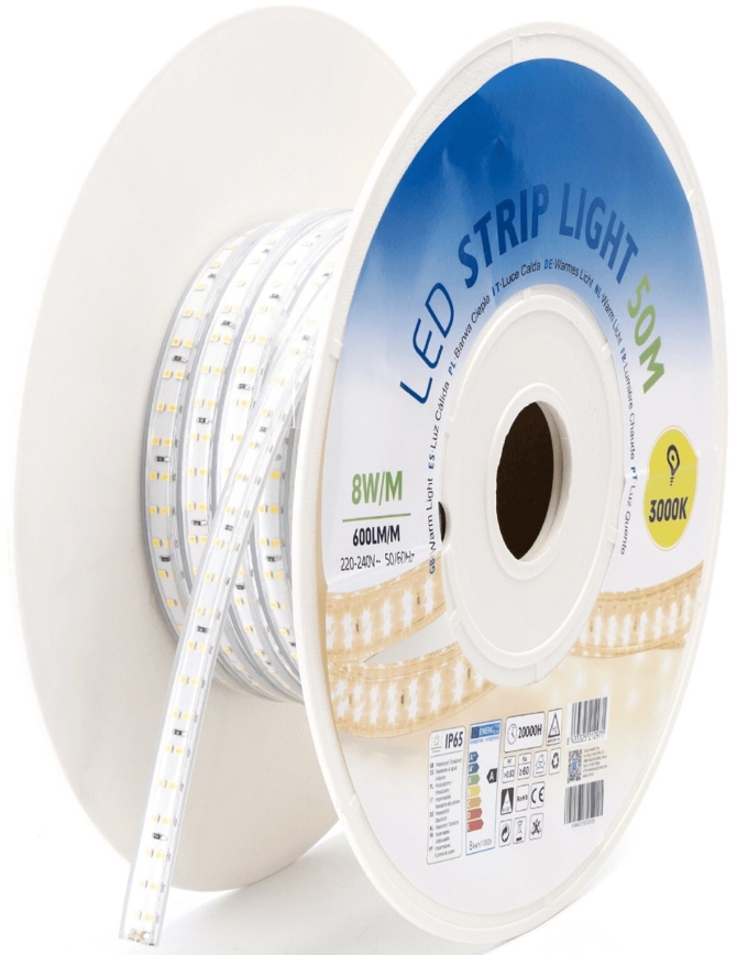 Aigostar - LED Riba LED/400W/230V 50m 3000K IP65
