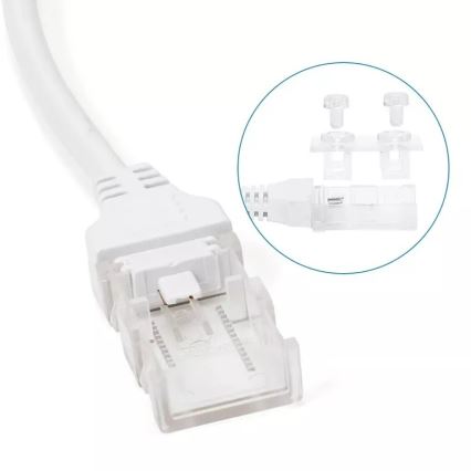 Aigostar - LED ribad 8 mm 600W/230V toiteallika valge