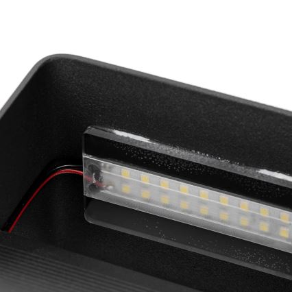 Aigostar - LED Seinavalgusti LED/5,5W/230V 10x10 cm must