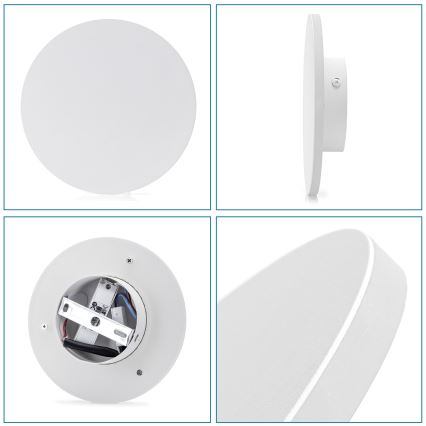 Aigostar - LED Seinavalgusti LED/6,5W/230V 6500K 18 cm valge