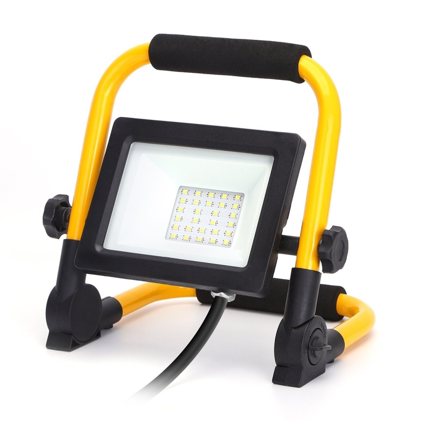 Aigostar - LED Statiiviga prožektor LED/20W/230V 6500K IP65