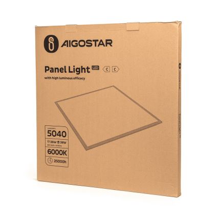 Aigostar - LED Süvistatav valguspaneel LED/28W/230V 60x60 cm 6000K