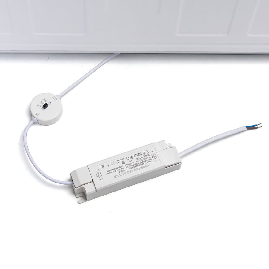 Aigostar - LED Süvistatav valguspaneel LED/40W/230V 3000K/4000K/6500K 60x60cm valge