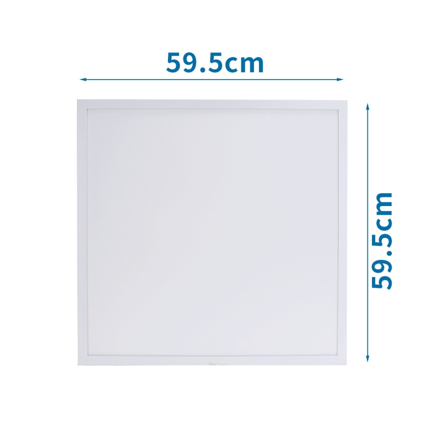 Aigostar - LED Süvistatav valguspaneel LED/40W/230V 6500K 60x60cm valge