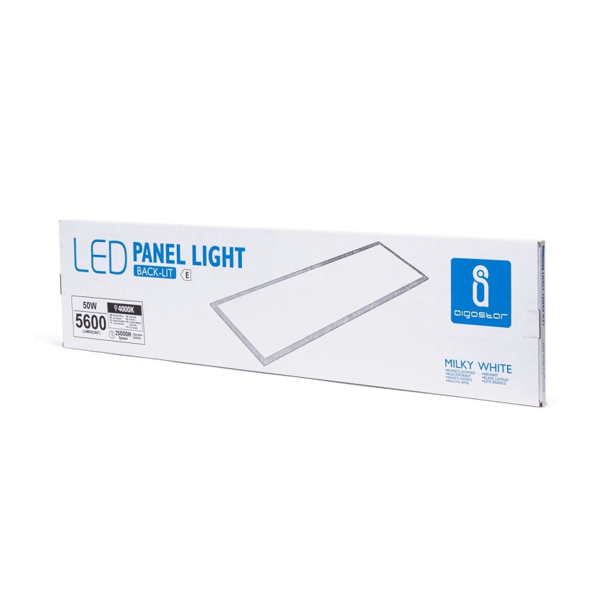 Aigostar - LED Süvistatav valguspaneel LED/50W/230V 4000K 120x30cm valge