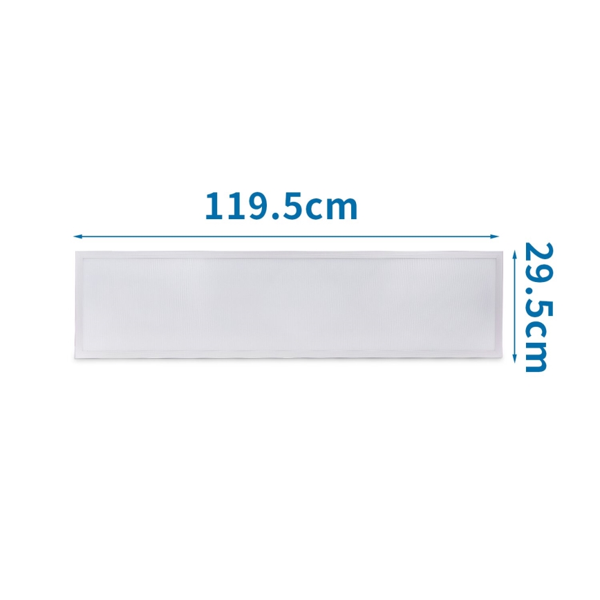 Aigostar - LED Süvistatav valguspaneel LED/50W/230V 6500K 120x30cm valge