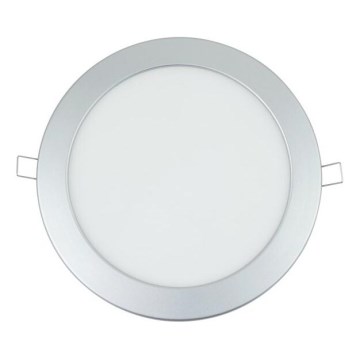 Aigostar - LED Süvistatav valgusti ULTRATHIN LED/20W/230V 3000K matt kroom