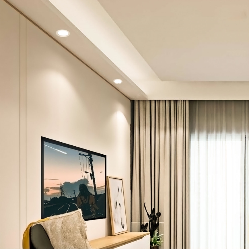 Aigostar - LED Süvistatav valgusti ULTRATHIN LED/6W/230V 3000K valge
