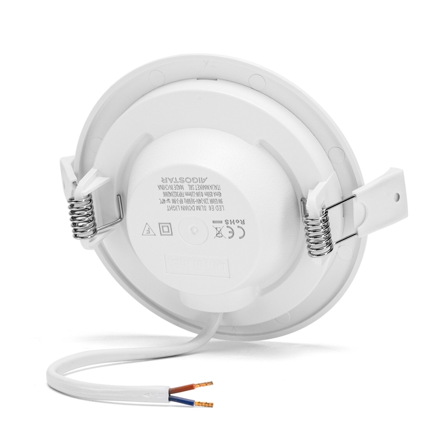 Aigostar - LED Süvistatav valgusti ULTRATHIN LED/9W/230V 6000K valge