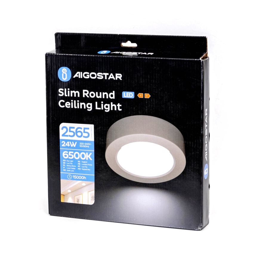 Aigostar - LED Süvistatav valgusti ULTRATHIN LED/9W/230V 6000K valge