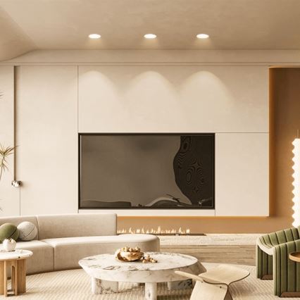 Aigostar - LED Süvistatav valgusti vannituppa LED/4,8W/230V 3000K valge IP65