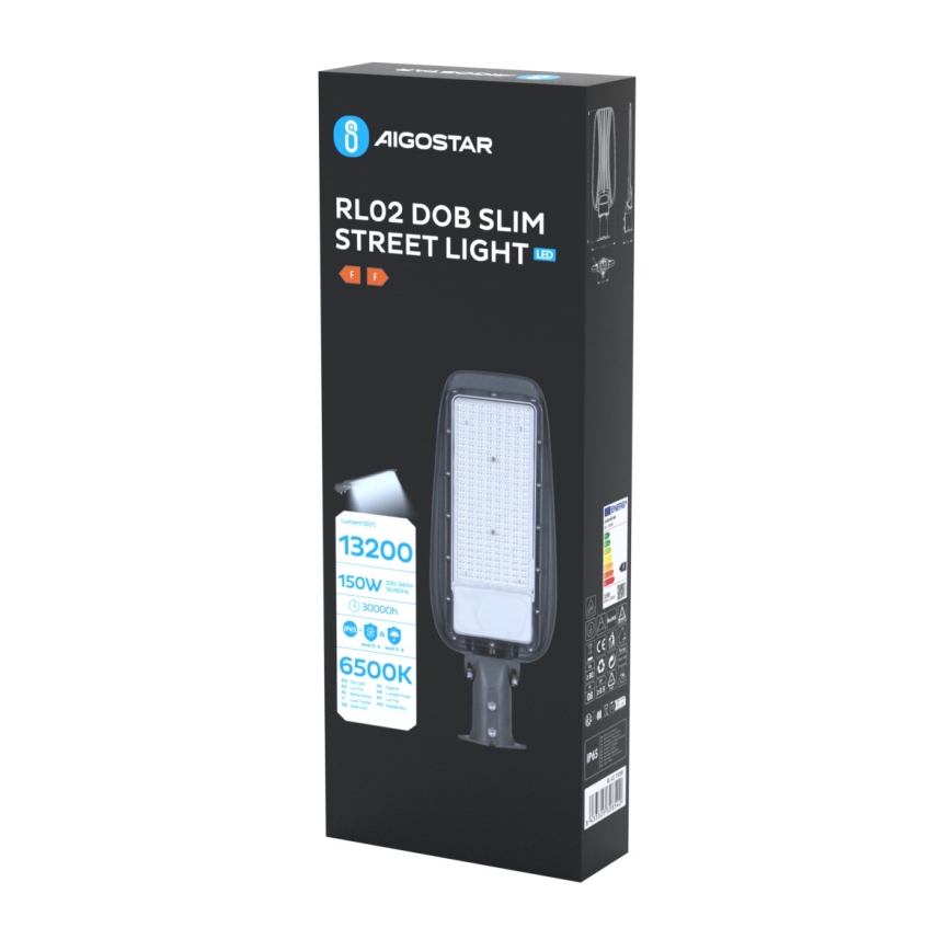 Aigostar - LED tänavavalgusti SLIM LED/150W/230V 6500K IP65