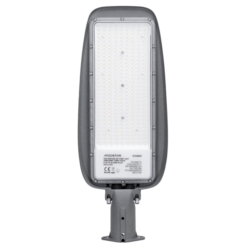 Aigostar - LED tänavavalgusti SLIM LED/200W/230V 6500K IP65