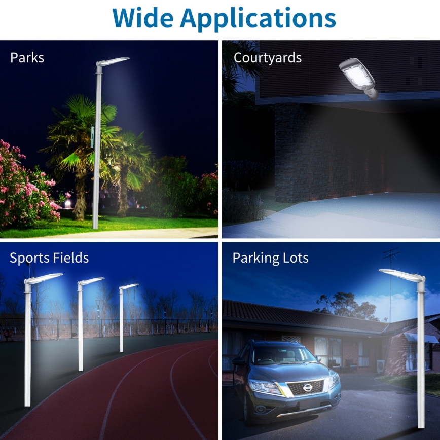 Aigostar - LED tänavavalgusti SLIM LED/200W/230V 6500K IP65