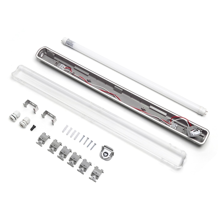 Aigostar - LED Tööstuslik luminofoorvalgusti 1xG13/9W/230V 4000K 66,6 cm IP65